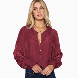 Ramy Brook Isla Puff Sleeve blouse